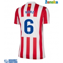 Atletico Madrid Koke #6 Domaci Dres za Ženska 2025-26 Kratak Rukav